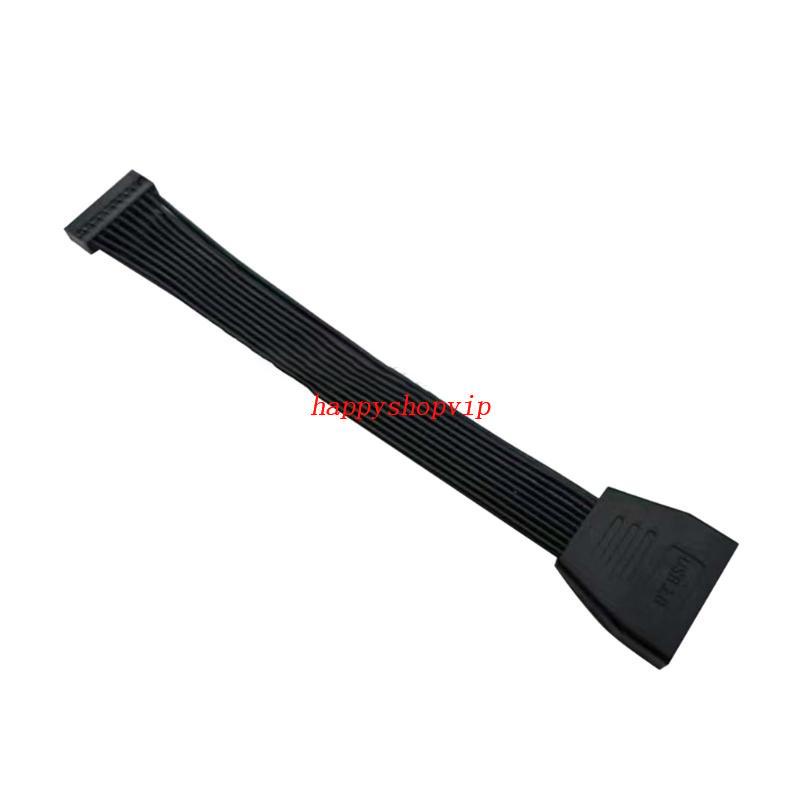 Dây Cáp Nối Bảng Mạch Chủ 15CM USB 3.0 20Pin 19Pin Male Sang Female 26AWG