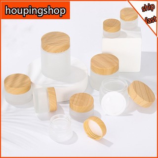 Hũ Thủy Tinh Đựng Kem / Mỹ Phẩm 10g / 30g / 50g Tiện Dụng Khi Đi Du Lịch