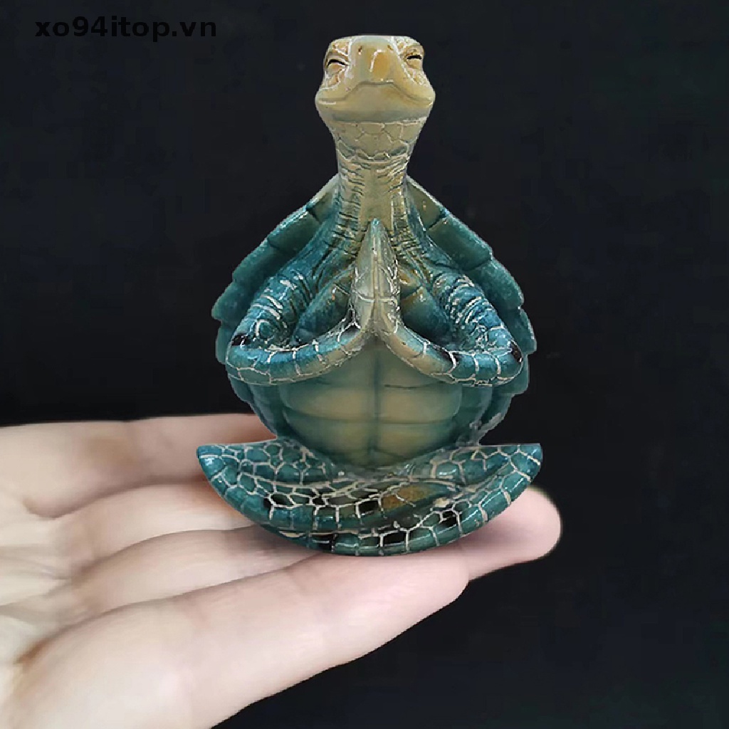 Xoitop Mô Hình Tượng Rùa Biển Tập Yoga VN