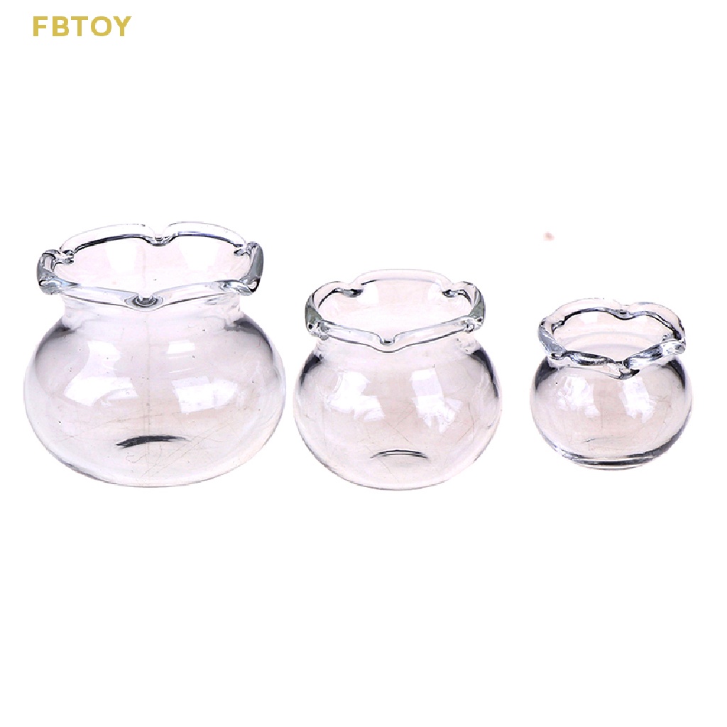 Cá Thủy Tinh Trong Suốt Trang Trí Nhà Búp Bê Tỉ Lệ 1: 12
