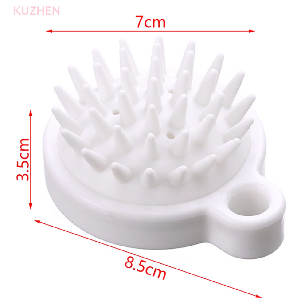 KUZHEN 1 Lược Silicone Mát Xa Da Đầu Phong Cách Nhật Bản