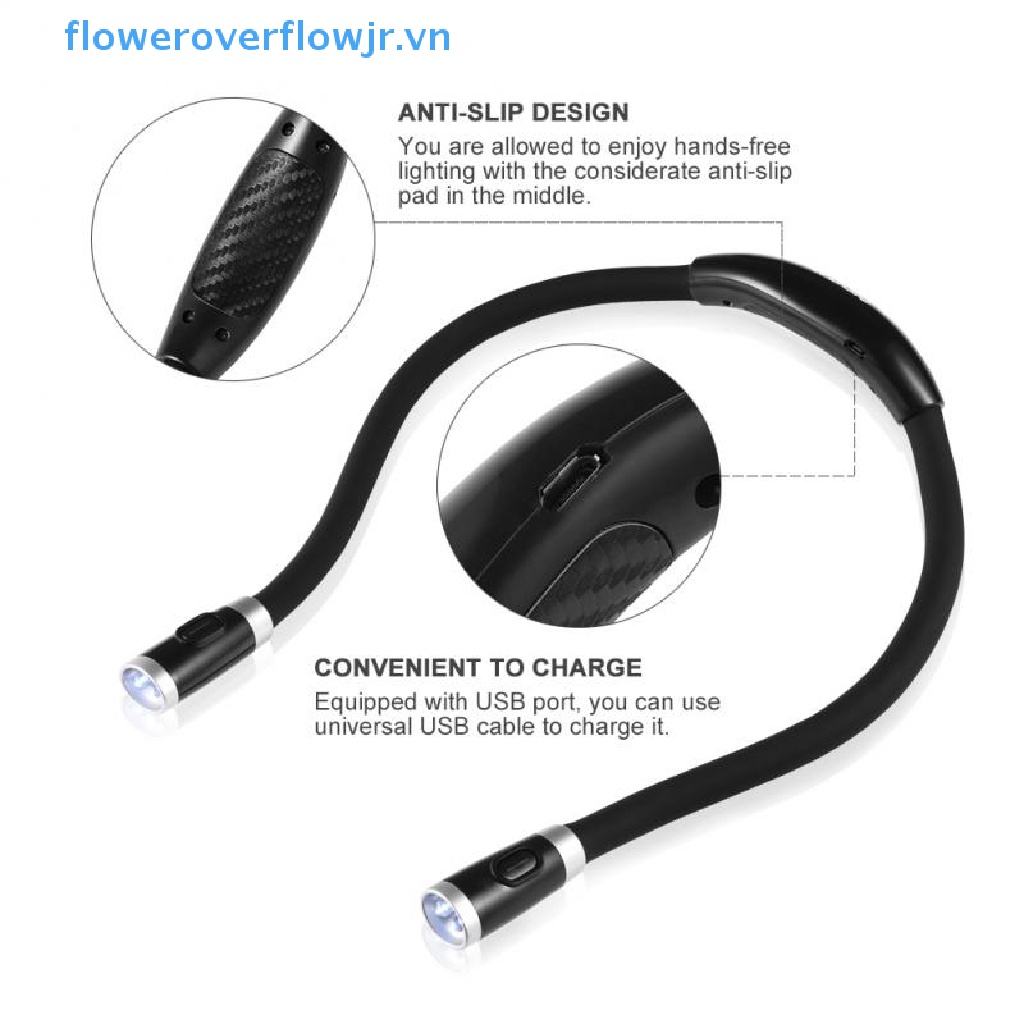 Đèn led FJR Đeo Cổ Tiện Dụng Khi Đi Cắm Trại