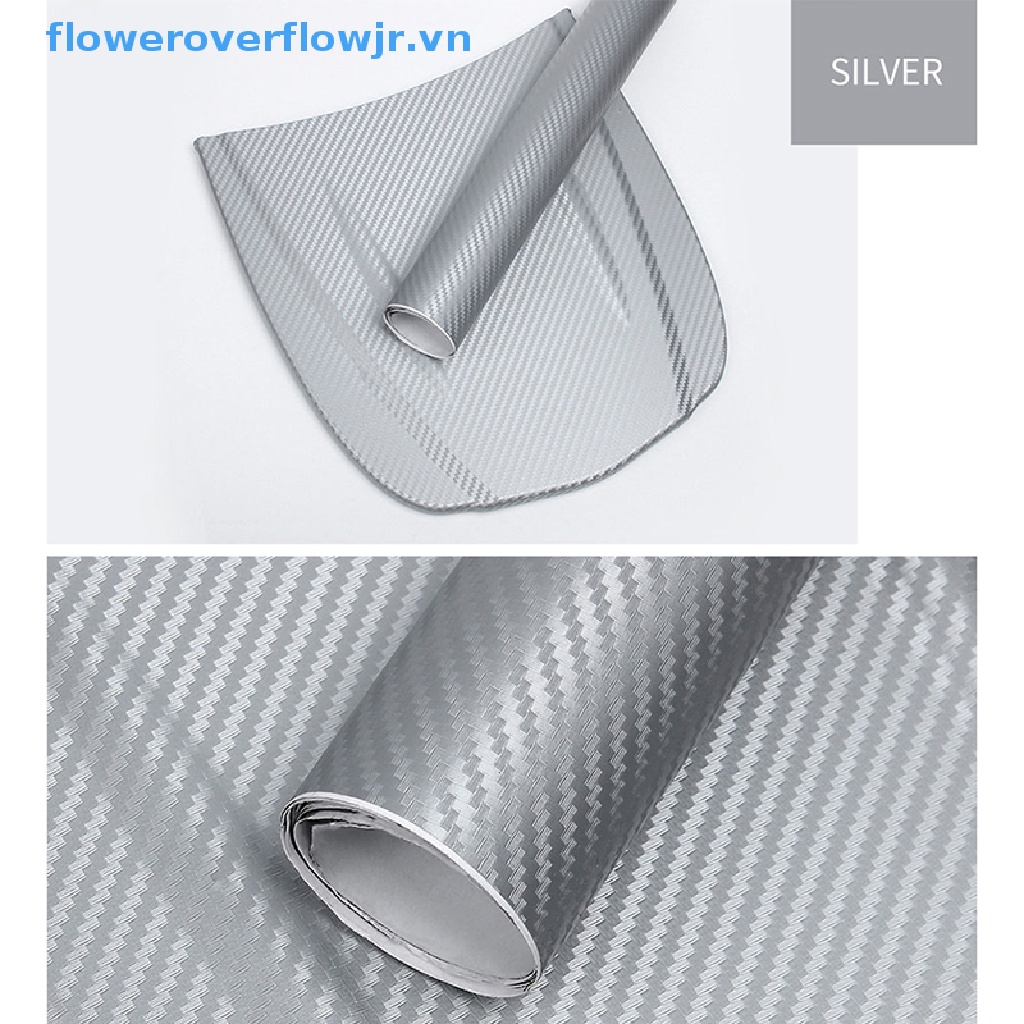 Phim Dán Vinyl Sợi Carbon 3D 127x30cm Trang Trí Xe Hơi