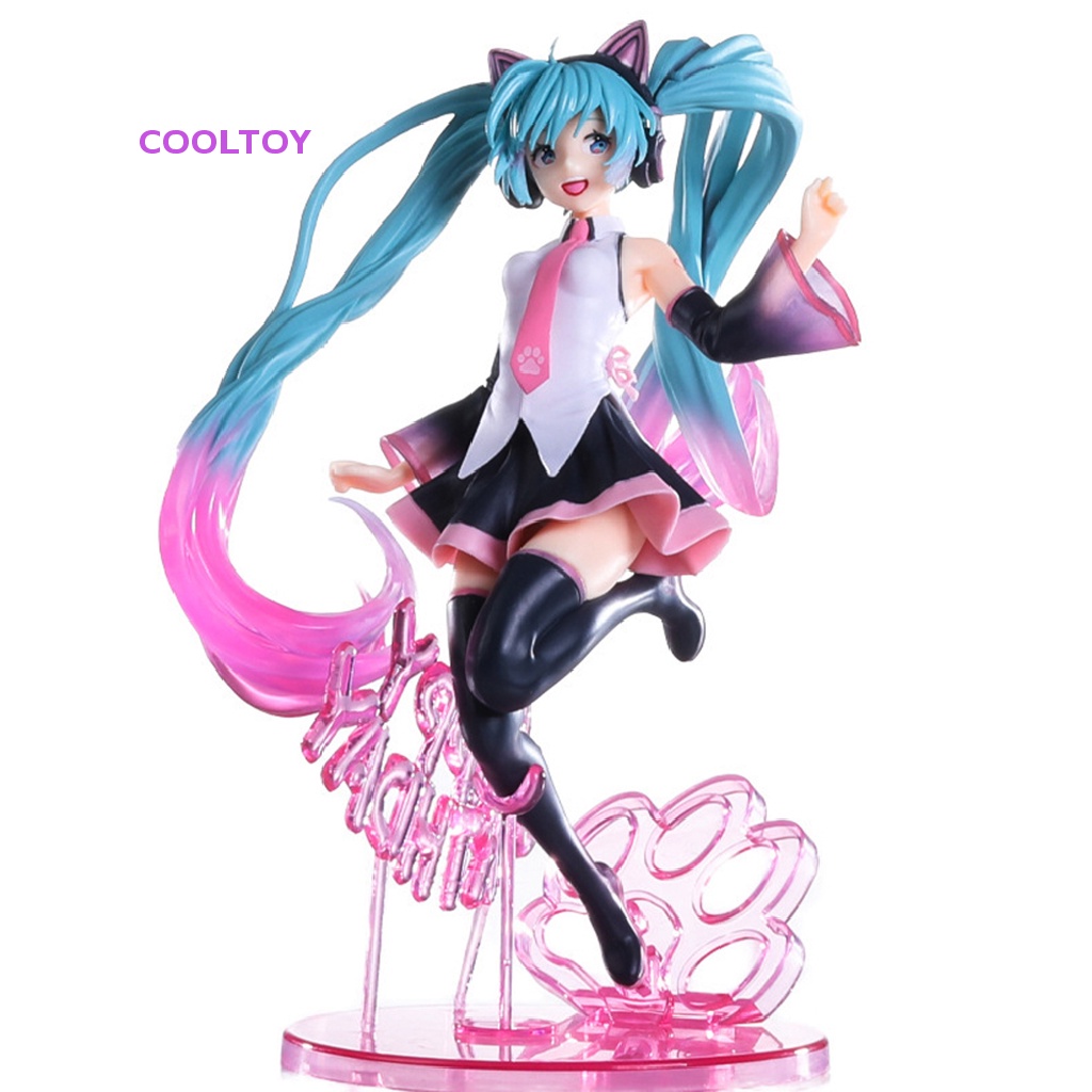 Cooltoy Mô Hình Nhân Vật Hatsune Miku Tai Mèo 23cm