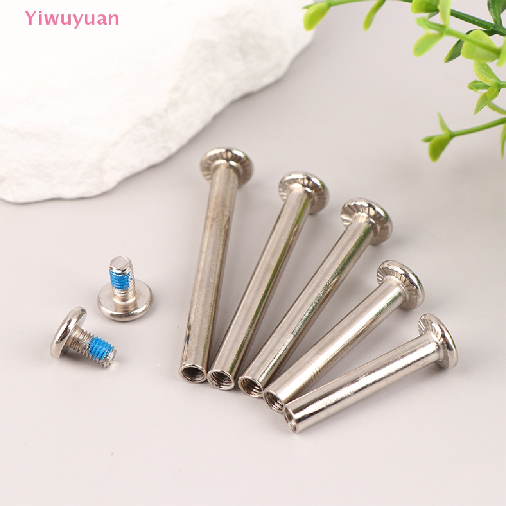 Bộ 2 Ốc Vít Inox Gắn Bánh Xe Hành Lý Mới