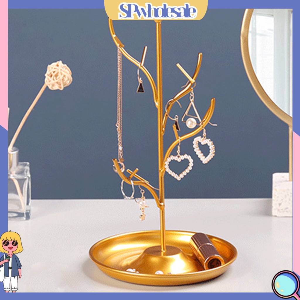<SPwholesale> Giá Đỡ Trưng Bày Trang Sức Hình Nhánh Cây Bằng Sắt Rèn Luyện Sắp X