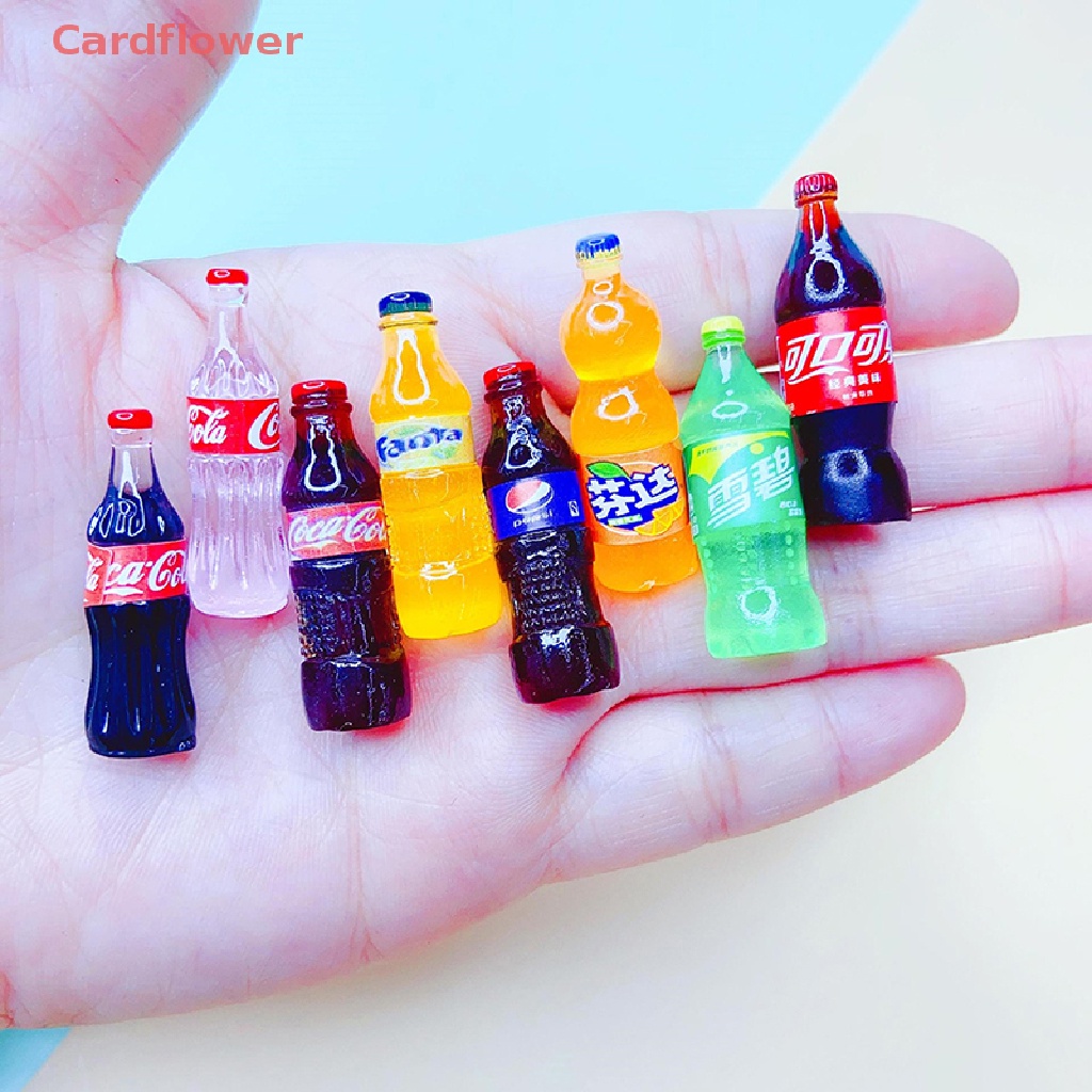 Bộ 5 Phụ Kiện Trang Trí Ốp Điện Thoại Hình Đồ Uống Mini DIY Mới