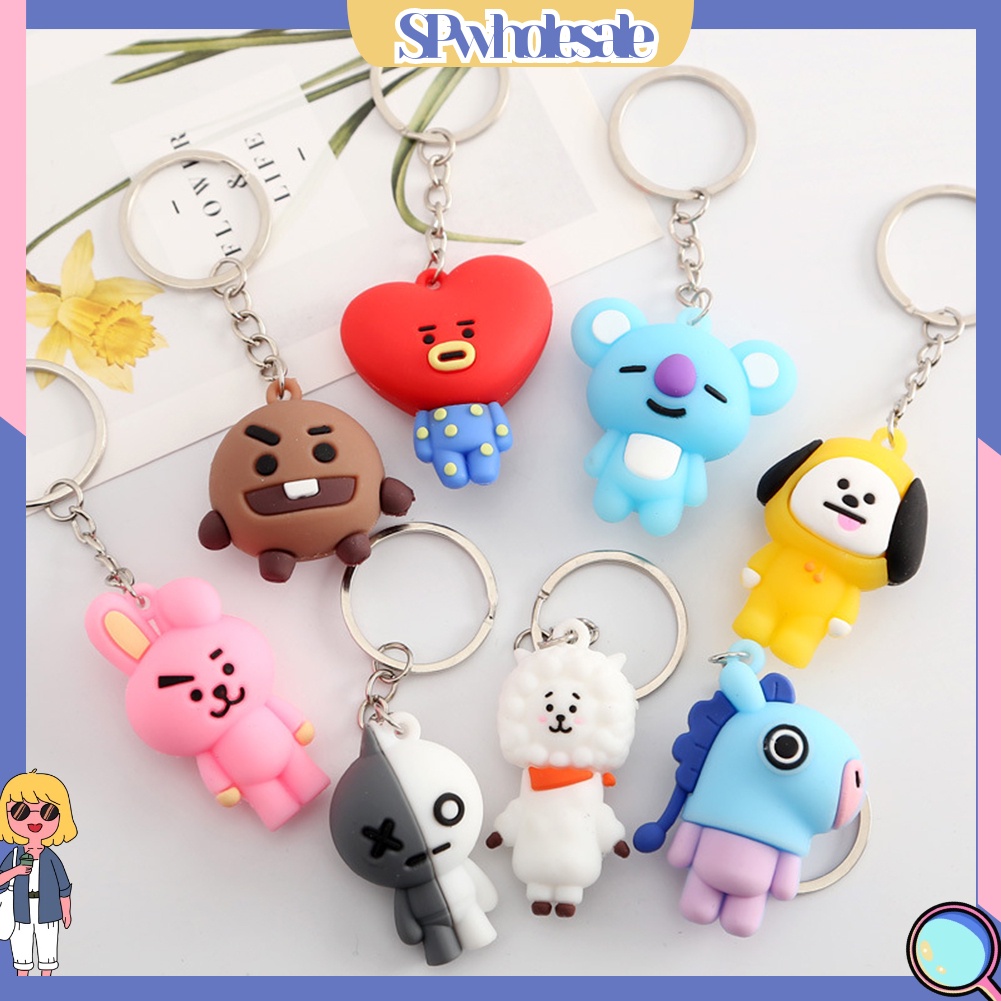 &lt;SPwholesale&gt; Móc Khóa Trang Trí Xe Hơi / Ví / Chìa Khóa Họa Tiết Hoạt Hình BTS Koala &lt; SPwholesale &gt;