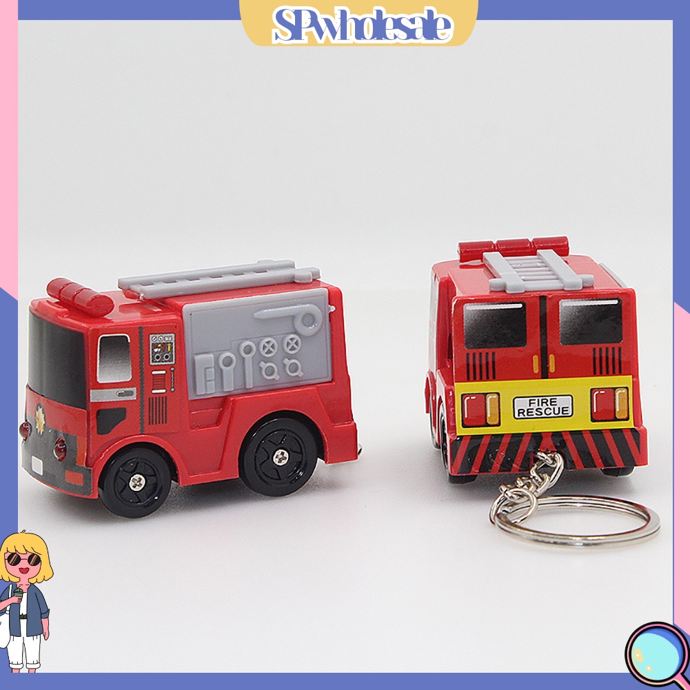 <SPwholesale> Móc Khóa Hình Động Cơ Có Đèn LED Xinh Xắn