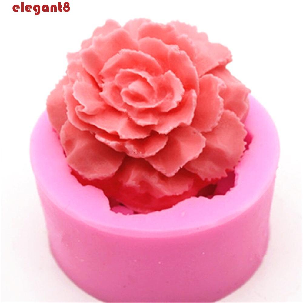 Khuôn Silicone Làm Bánh Tạo Hình Hoa Hồng Độc Đáo Tiện Dụng