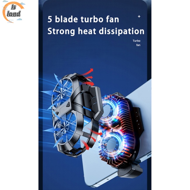 Quạt Tản Nhiệt Bán Dẫn X38 Màn Hình Kỹ Thuật Số Dạng Kẹp Làm Mát Điện Thoại Không Ồn