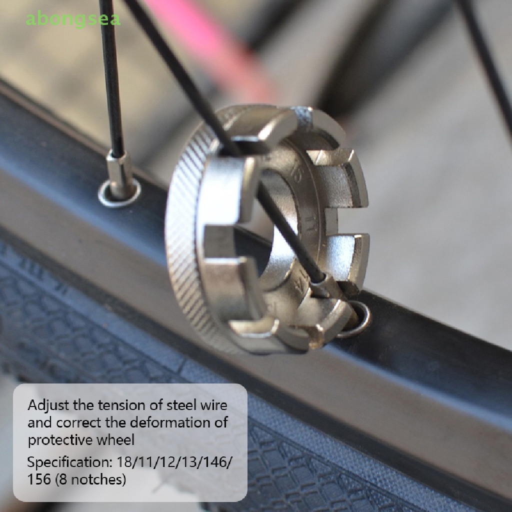 Cờ Lê 8 Rãnh Điều Chỉnh Căm Xe Đạp / Sửa Chữa Tiện Dụng