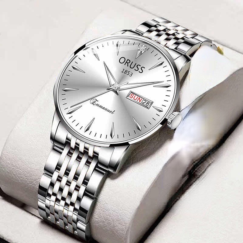 Đồng Hồ Nam Chính Hãng  Dây Da Cao Cấp Có Lịch Ngày Kiểu Dáng Thời Trang Doanh Nhân Đẹp Giá Rẻ