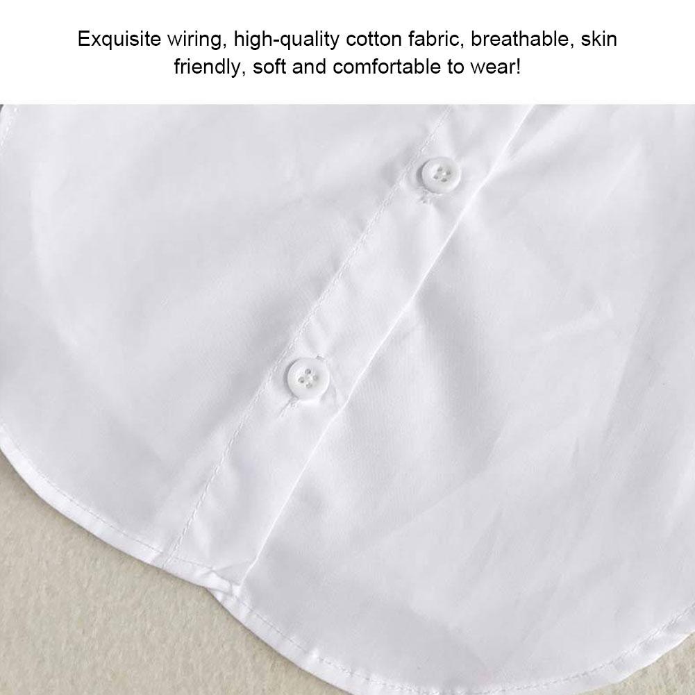 Cổ Áo Sơ Mi Giả Co Giãn Điều Chỉnh Được Thời Trang