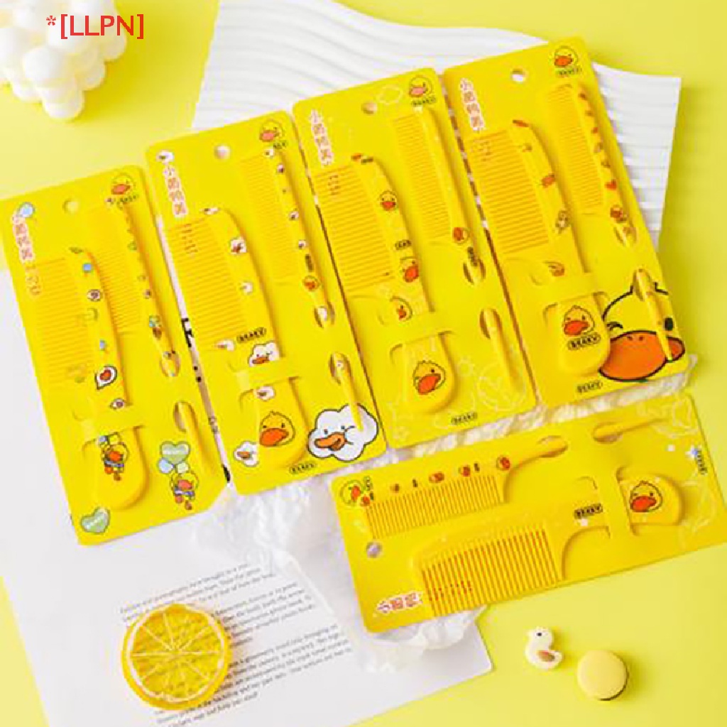 Bộ 2 Lược Đuôi Nhọn Chống Tĩnh Điện Dễ Thương Cho Bé Gái