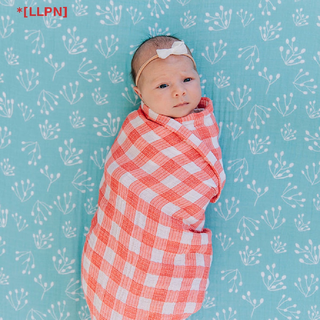 Chăn Cotton Muslin Dùng Quấn Em Bé Sơ Sinh Khi Đi Dã Ngoại