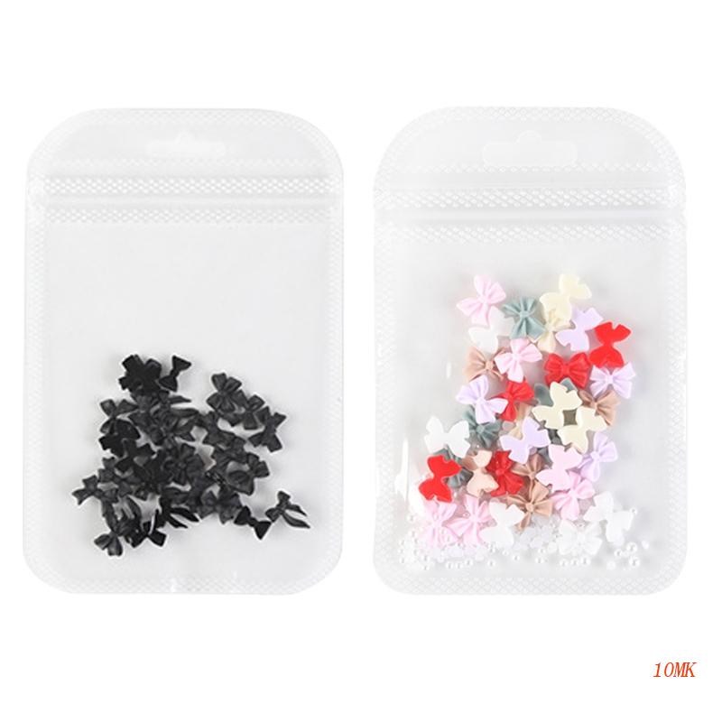 Miếng Dán Trang Trí Móng Tay Hình Nơ 3D DIY Dành Cho Nữ