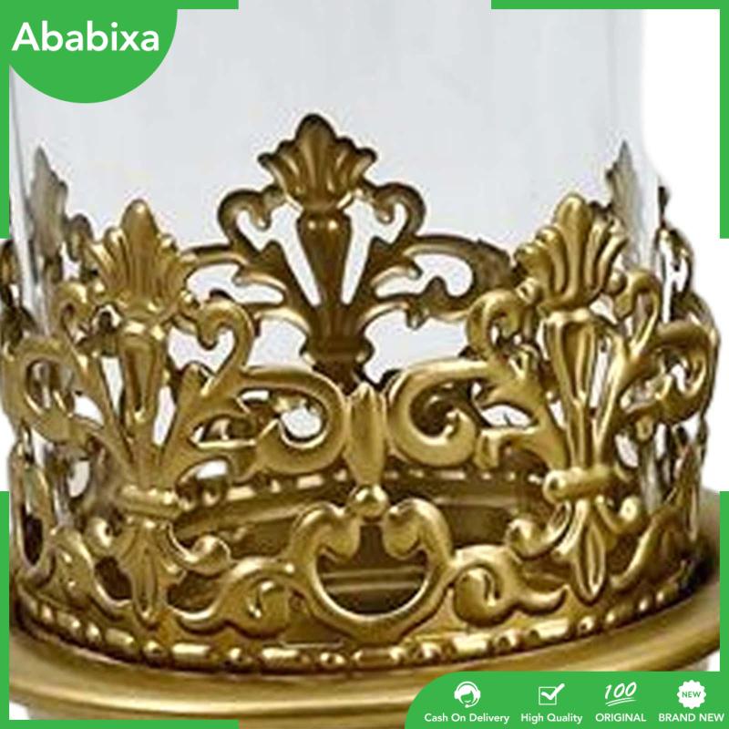 Bộ 2 Giá Đỡ Đèn Cầy Bằng Sắt Phong Cách Cổ Điển Độc Đáo Trang Trí Nhà Cửa