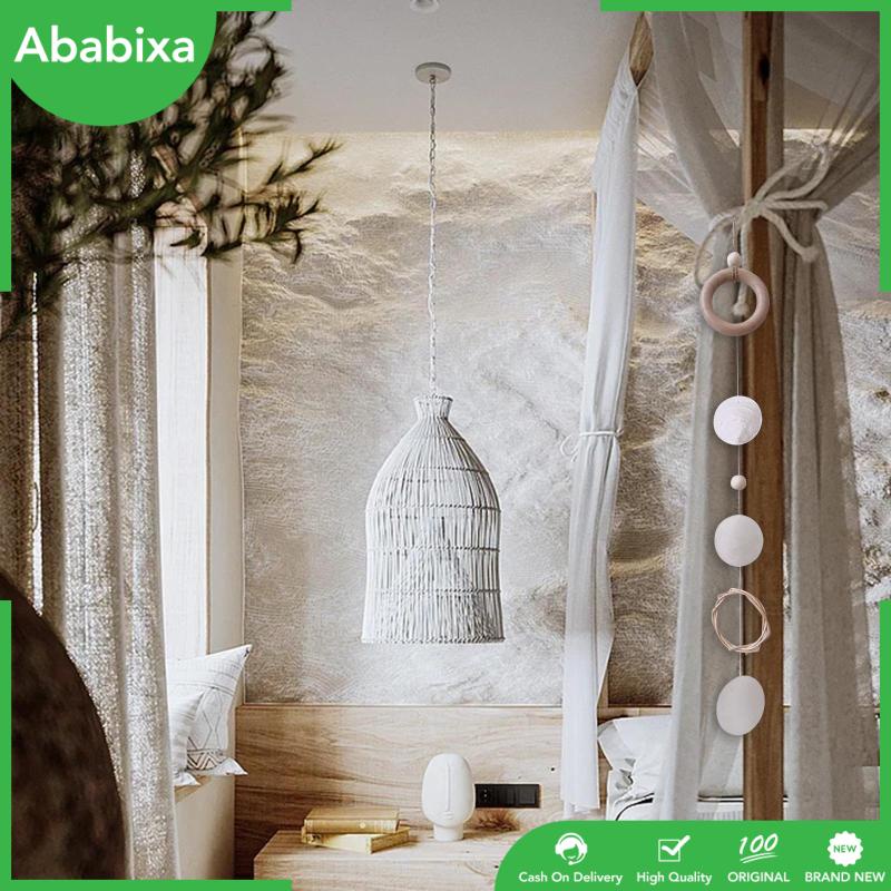 [Ababixa] Chuông Gió Vỏ Sò Đồ Chơi Treo Nôi Em Bé Làm Bằng Tay Cổ Điển Mộc Mạc Cho Tiệc Tùng Ngoài Trời