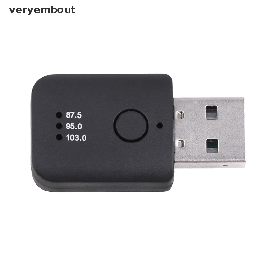 Usb Nhận Tín Hiệu FM Bluetooth 5.1 Cho Điện Thoại Di Động Và Xe Hơi