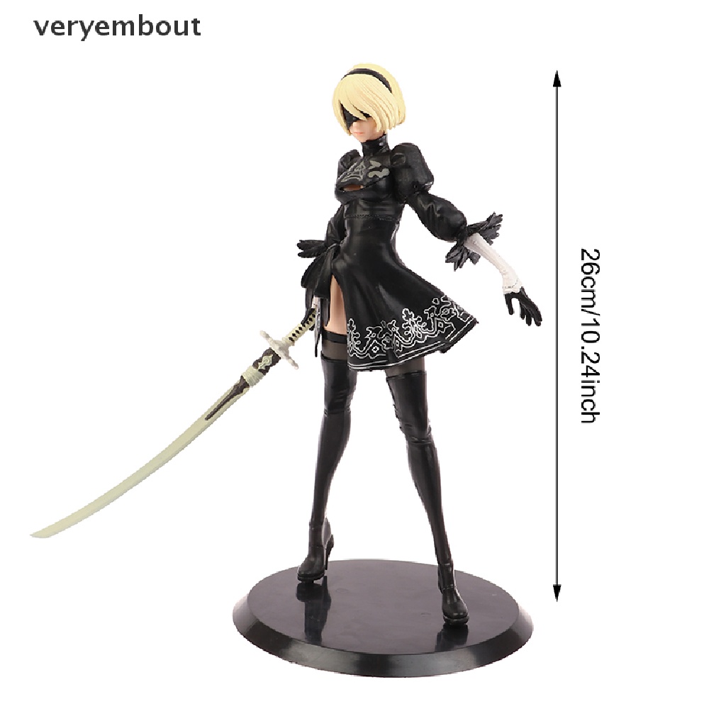 Mô Hình Nhân Vật NieR Automata 2B Dùng Trang Trí