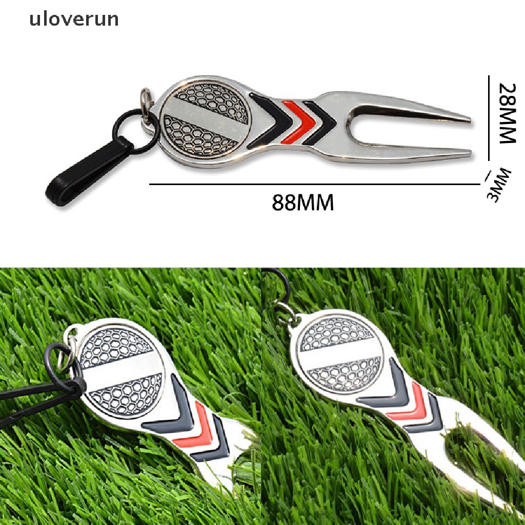 Uloverun Dụng Cụ Đánh Dấu Bóng Golf Từ Tính Bằng Hợp Kim Kèm Móc Tiêu Chuẩn