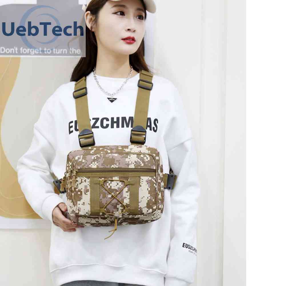 Túi Đeo Chéo Ngực Vải Oxford Nhỏ Gọn Có Thể Điều Chỉnh Thời Trang Cho Nam