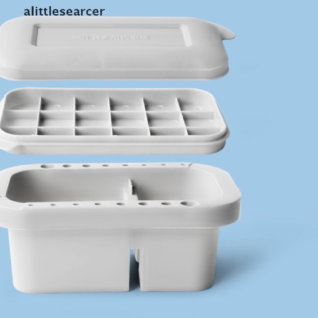 Xô Đựng Cọ Vẽ Kèm Giá Đỡ Màu Nghệ Thuật