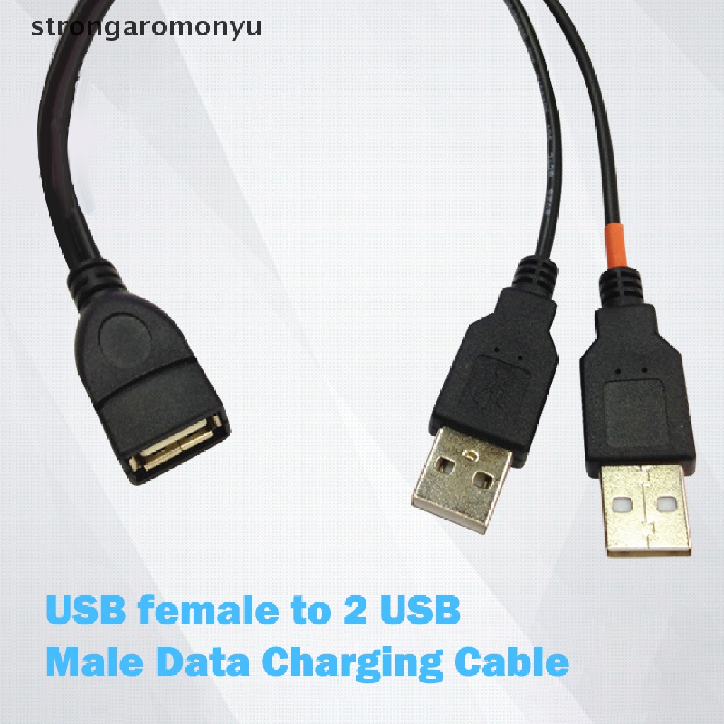 Bộ Chia 2 Cổng Sạc USB 2.0 Loại Y Chất Lượng Cao
