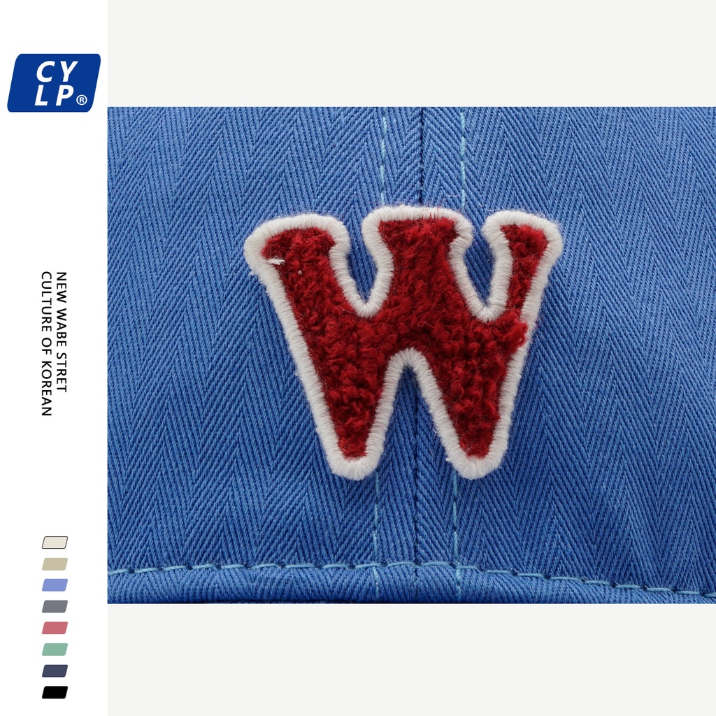 Mũ Lưỡi Trai Chống Nắng In Chữ W Đơn Giản Thời Trang Xuân Hè Phong Cách Nhật Bản Cho Nam Và Nữ