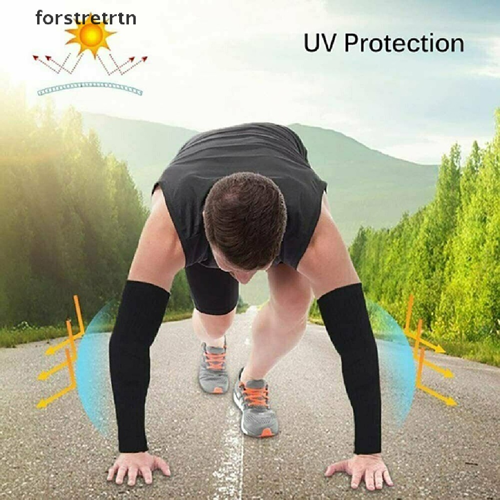 1 Cặp Vỏ Bọc Cánh Tay Làm Mát Chống Tia UV Khi Chơi Thể Thao Ngoài Trời Cho Nam Và Nữ