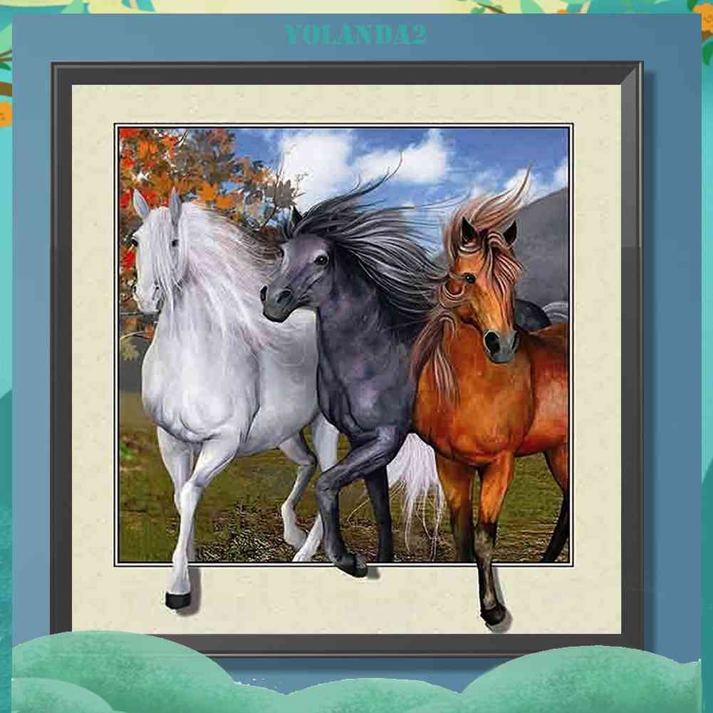 Tranh Đính Đá Kim Cương Toàn Bộ 5D DIY Hình Vẽ Trừu Tượng Trang Trí Nhà Cửa