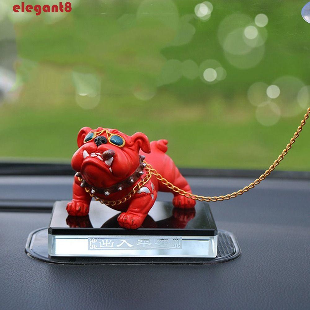 Dây Xích Hình Chó Bull Gắn Xe Hơi Nhỏ Gọn Dễ Sử Dụng Trang Trí Hòa Bình