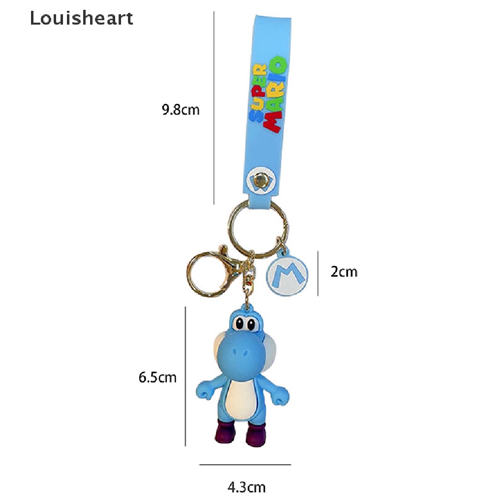 Móc Khóa Hình Khủng Long Louisheart Super Mary Dễ Thương