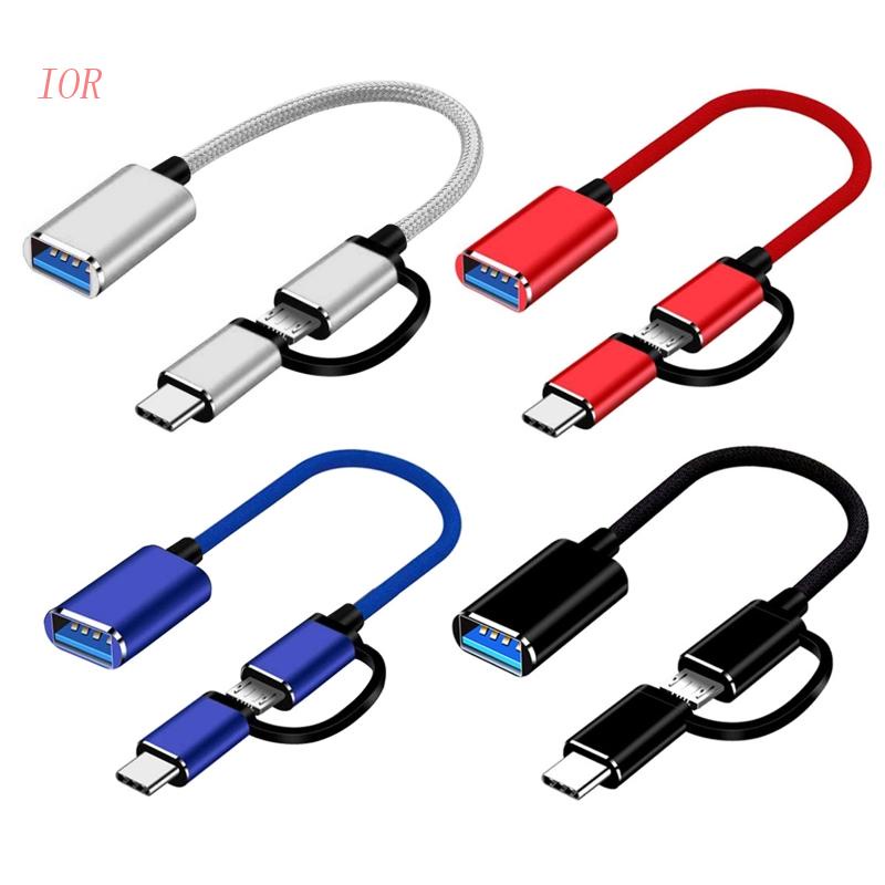 Bộ Chuyển Đổi OTG Chuyển Đổi Micro Male Sang USB Female Trọng Lượng Nhẹ