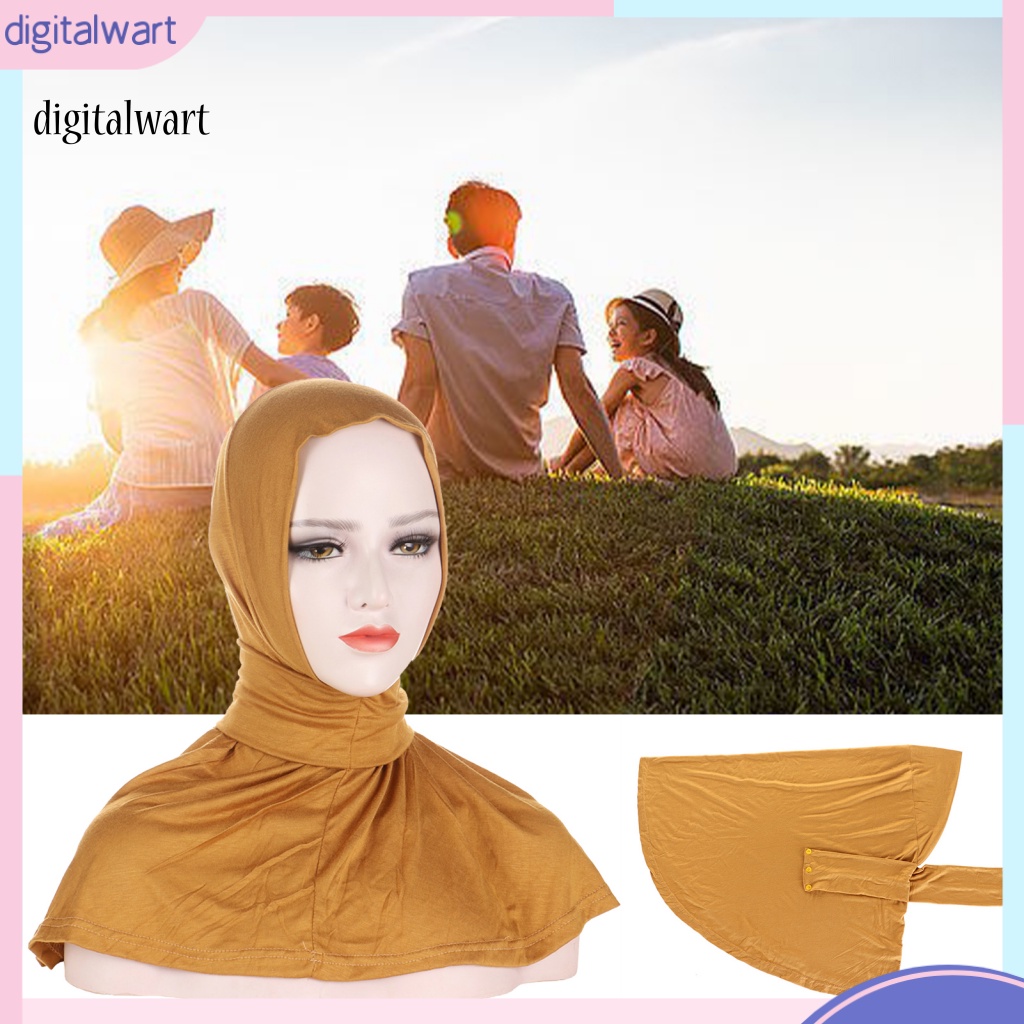 Kỹ Thuật Số| Khăn Quấn Đầu Màu Trơn Co Giãn Tốt Không Vành Có Thể Điều Chỉnh Cho Nữ Mặc Hàng Ngày