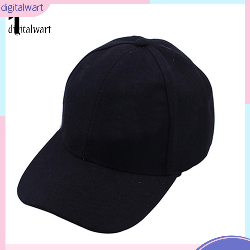 Kỹ Thuật Số| Mũ Lưỡi Trai Màu Sắc Đơn Giản Cho Nam Và Nữ