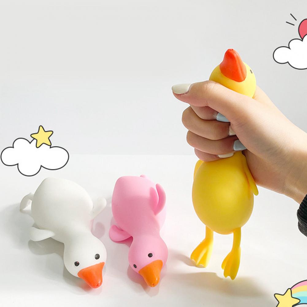 Đồ vịt Chơi Squishy Mochi Hình Thú Cực Dễ Thương, Đồ Chơi Xả Stress Dễ Thương WHYME
