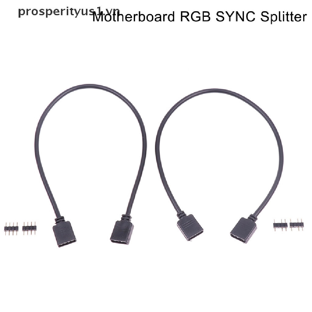 [prosperityus1] Bo Mạch Chủ Chia RGB 5V RGB Chuyển Đổi Cáp Mở Rộng Cho Máy Tính