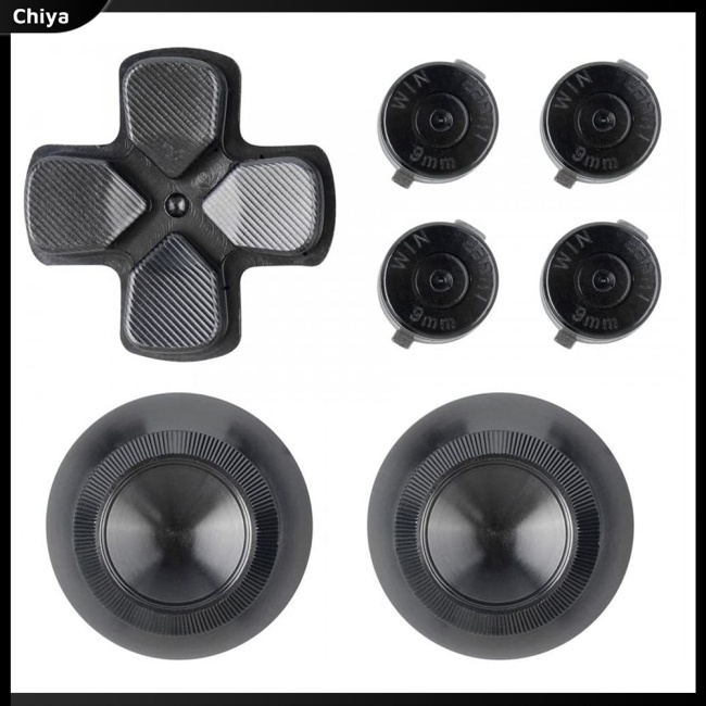 Bộ Nút Bấm Thay Thế Bằng Hợp Kim Nhôm Cho Tay Cầm Chơi Game Ps5