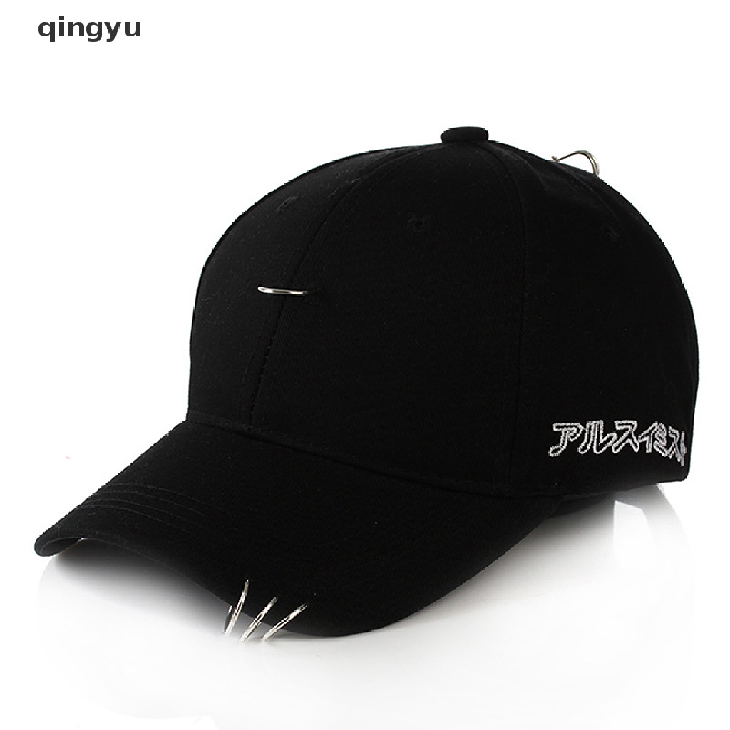 Mũ Lưỡi Trai Bóng Chày Chống Nắng Ngoài Trời Có Vòng Khuyên Cho Nam Và Nữ