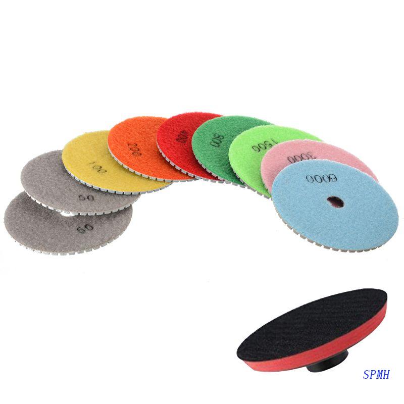 Đĩa Mài Đánh Bóng Kim Cương 4 inch Chuyên Dụng