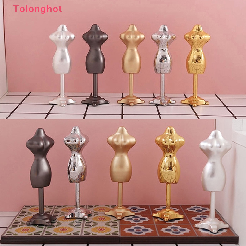 Mô Hình Ma Nơ Canh Kèm Móc Treo Áo Cho Nhà Búp Bê Tỉ Lệ 1: 12