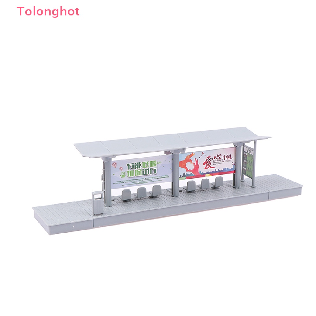 Mô Hình Trạm Xe Buýt Mini Tốc Độ Cao Tỉ Lệ 1 / 87