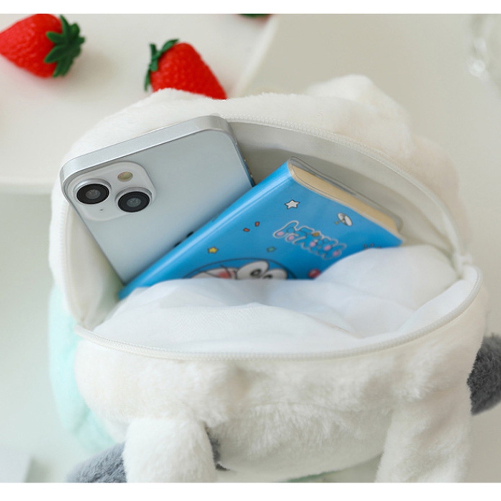 Sanrio Túi Xách Bông Kuromi / Melody / Pompompurin Hoạt Hình Dễ Thương Cho Bé Gái