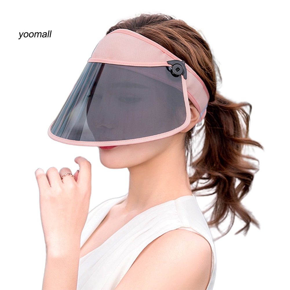 Mũ Rộng Vành Chống Tia UV Có Thể Tháo Rời Thời Trang Mùa Hè Cho Nữ