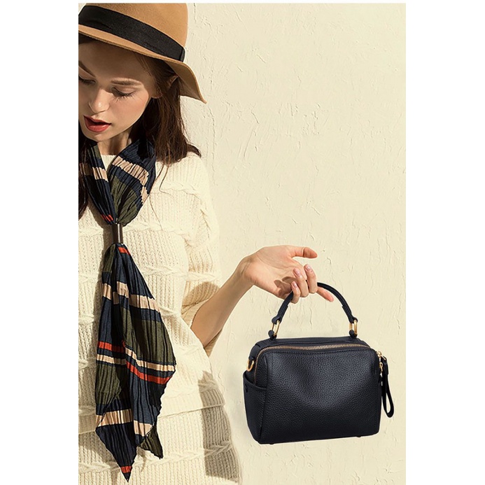 Túi Xách Đeo Vai Da Bò Mềm Thời Trang 2023 Dành Cho Nữ