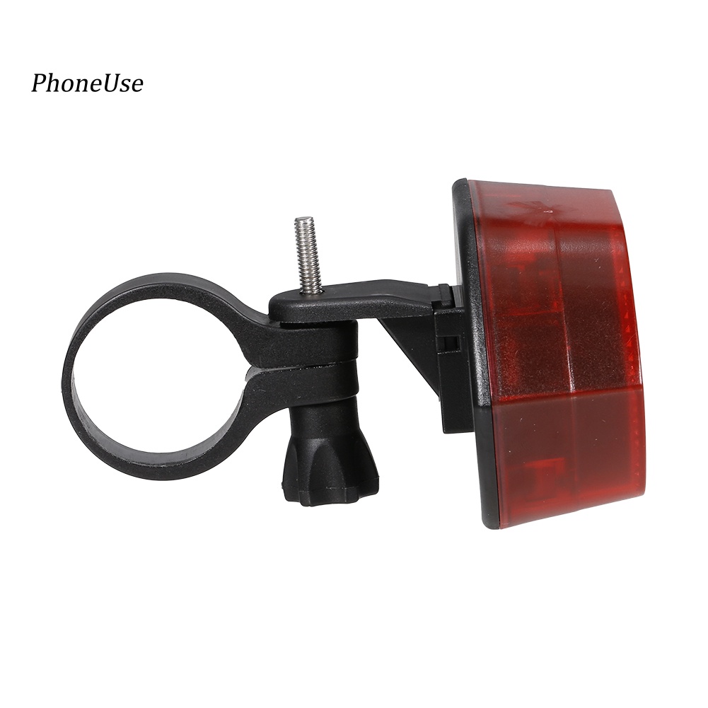 Đèn Led 4 Bóng Phản Quang Bằng Da PU An Toàn Chống Nước Cho Xe Đạp