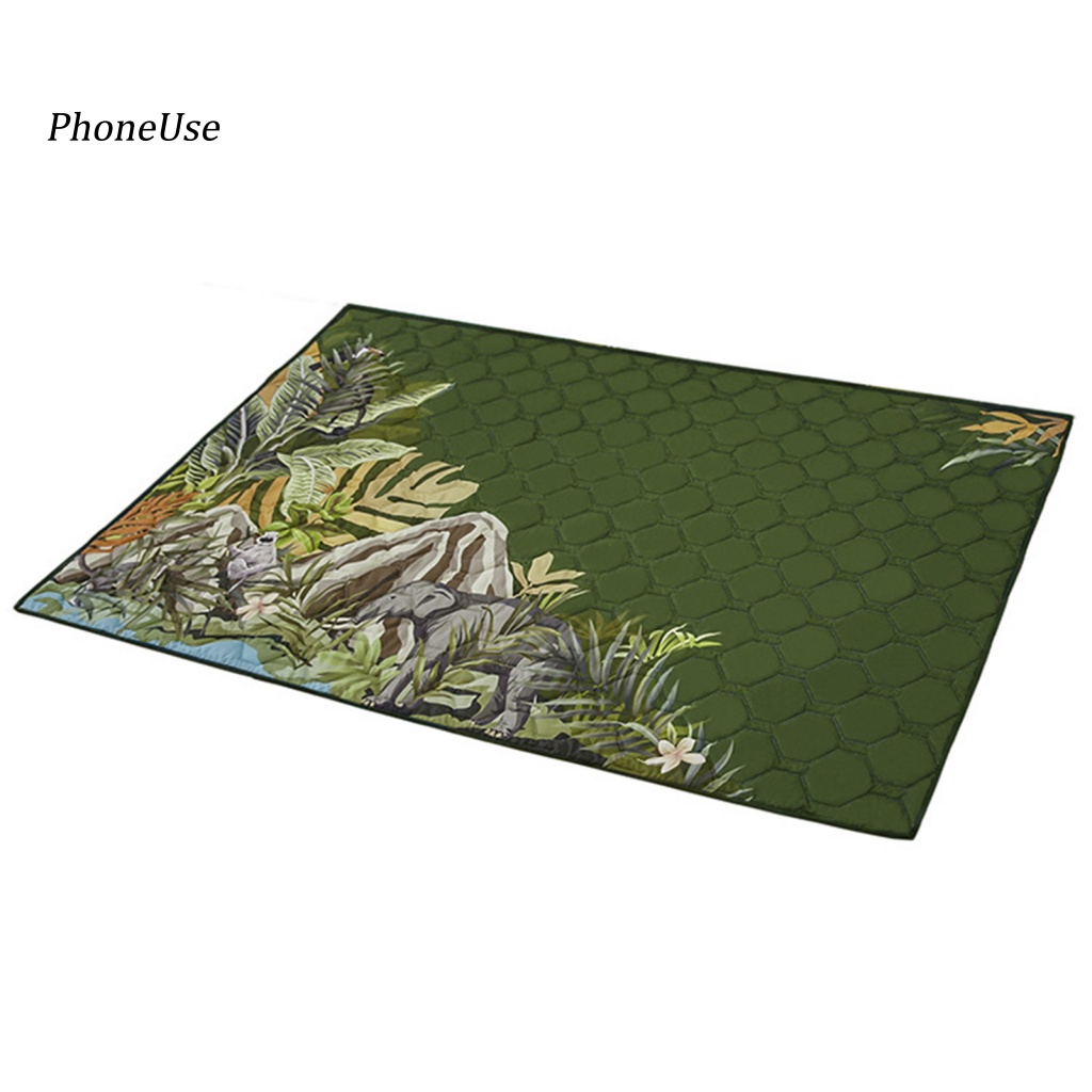 Thảm Cắm Trại Bằng PU Chống Nước Dày Dặn Có Thể Gấp Gọn Tiện Dụng