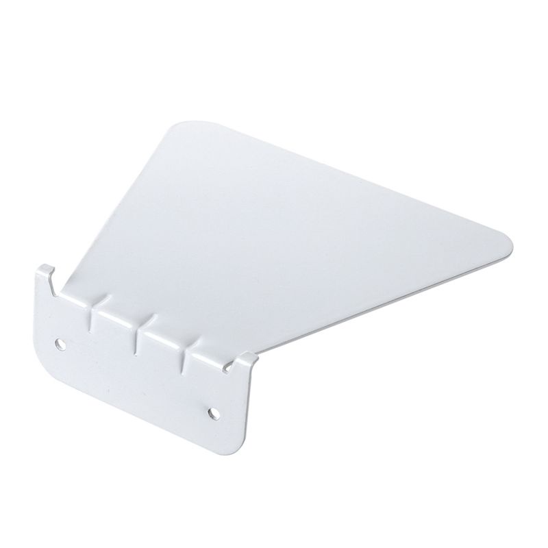 Set 2 Kệ Sách Gắn Tường Tàng Hình Bằng Sắt Màu Trắng Phong Cách Hiện Đại Trang Trí Nội Thất